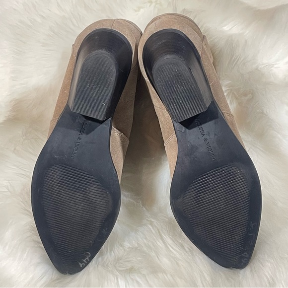 Chelsea & Violet Goldy Suede Booties - Picture 3 of 13